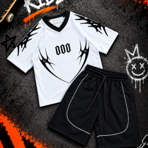 Conjunto Jersey combinado, talle:8,10,14,16