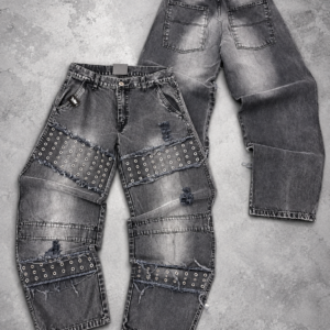 Pantalon Eyelet baggy , talle: 38, 40, 42, 44, 46
