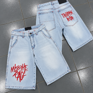 Bermuda Trippie Redd Jorts, talle: 38, 42, 44, 46, 46,