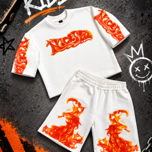 Conjunto Inferno Blanco, talle: 8, 10, 12, 14, 16, 18