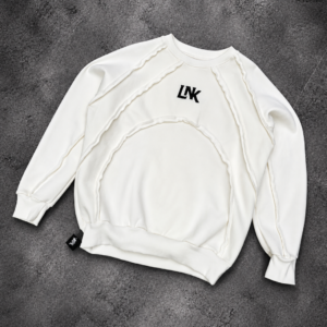 Buzo LNK White, talle: S, M, L, XL,